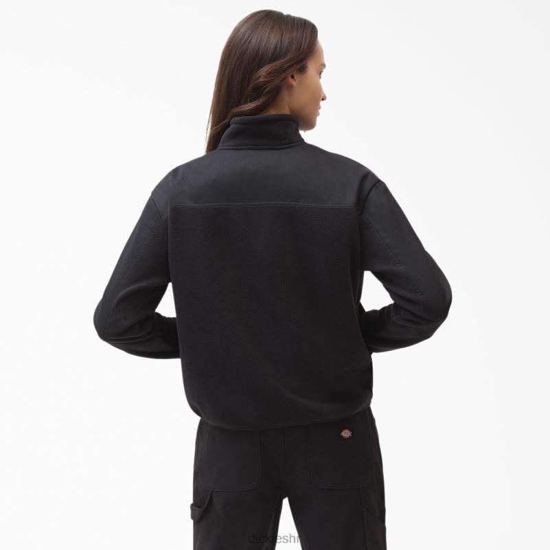 port allen pulover od flisa žene Dickies crna (bkx) 6BPL62365 odjeća