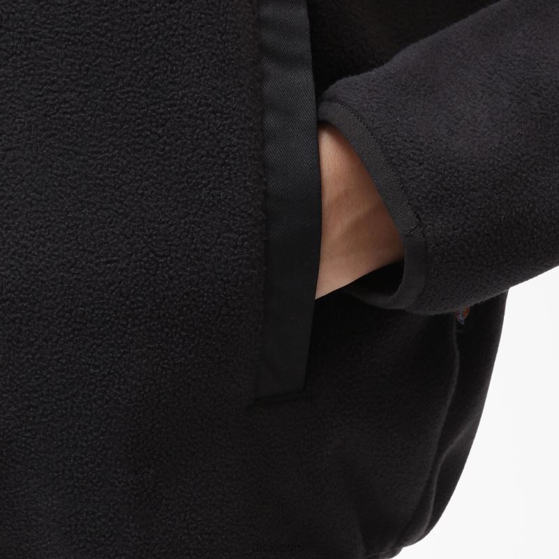 port allen pulover od flisa žene Dickies crna (bkx) 6BPL62365 odjeća