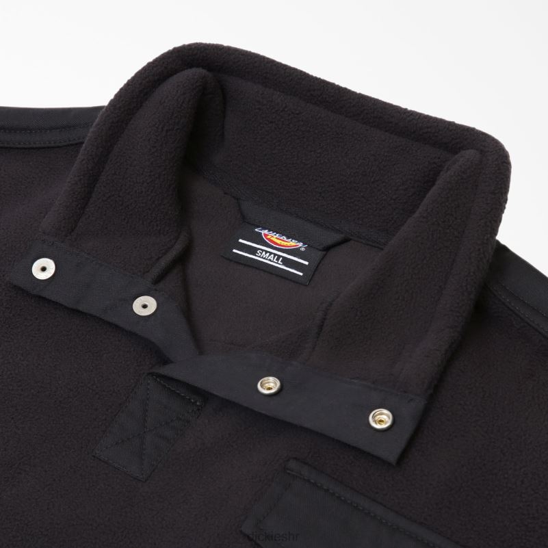port allen pulover od flisa žene Dickies crna (bkx) 6BPL62365 odjeća