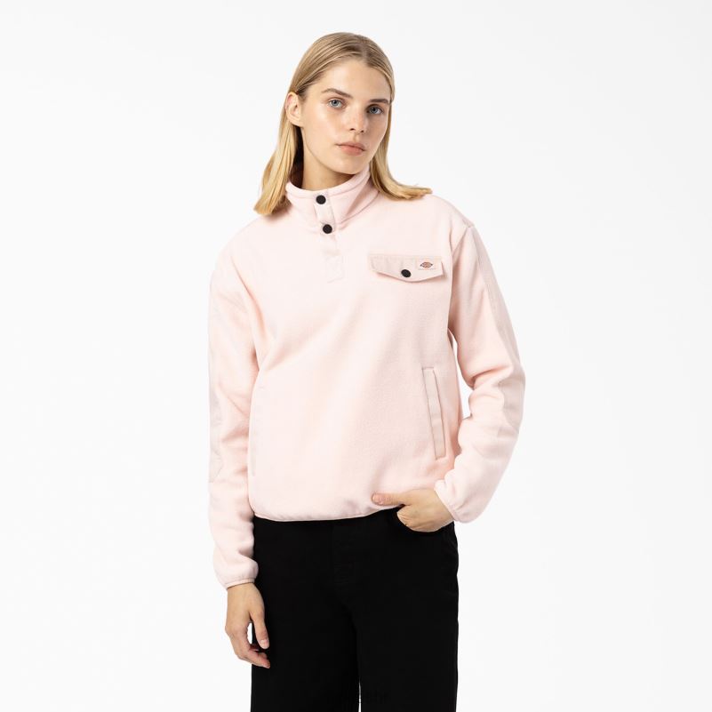 port allen pulover od flisa žene Dickies svijetlo ružičasta (bpi) 6BPL62366 odjeća