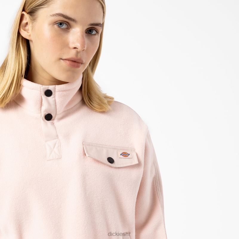 port allen pulover od flisa žene Dickies svijetlo ružičasta (bpi) 6BPL62366 odjeća