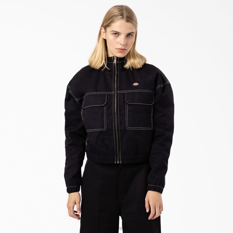 sawyerville jakna žene Dickies crna (bkx) 6BPL62383 odjeća
