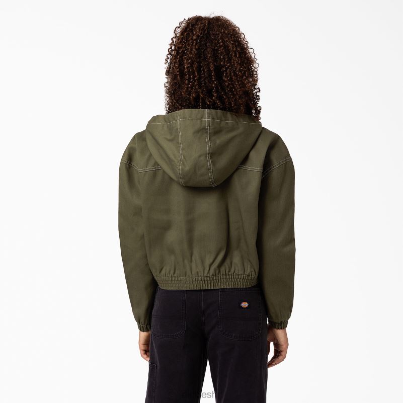 sawyerville jakna žene Dickies vojno zelena (ml) 6BPL62384 odjeća