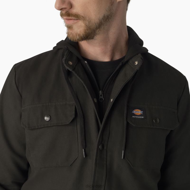 skateboarding duck košulja jakna muškarci Dickies crna (bk) 6BPL61026 odjeća