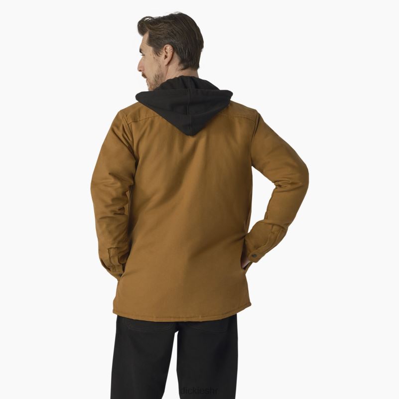 skateboarding duck košulja jakna muškarci Dickies smeđa patka (bd) 6BPL61025 odjeća