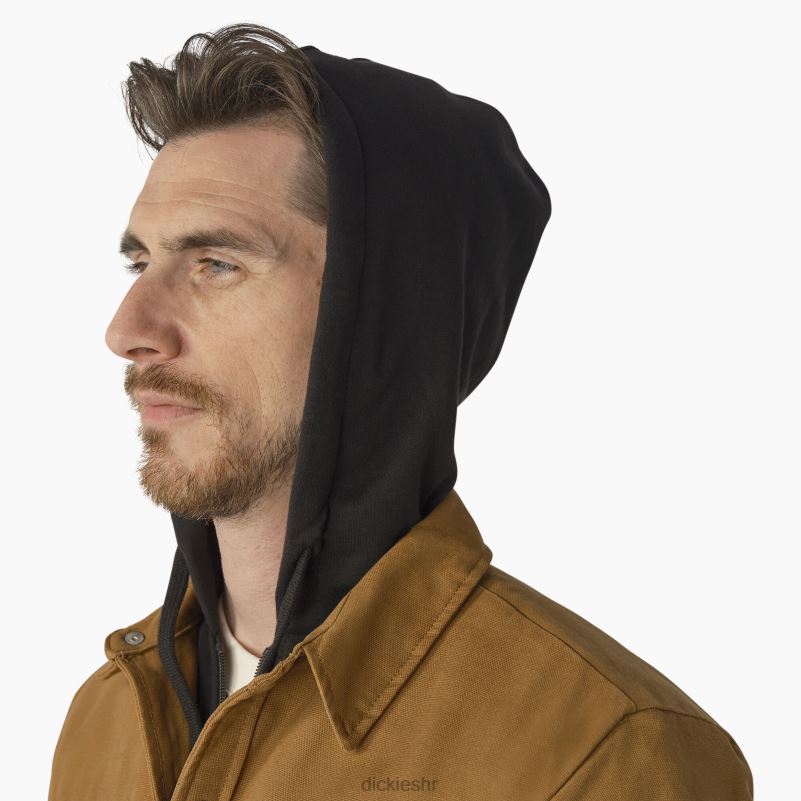 skateboarding duck košulja jakna muškarci Dickies smeđa patka (bd) 6BPL61025 odjeća