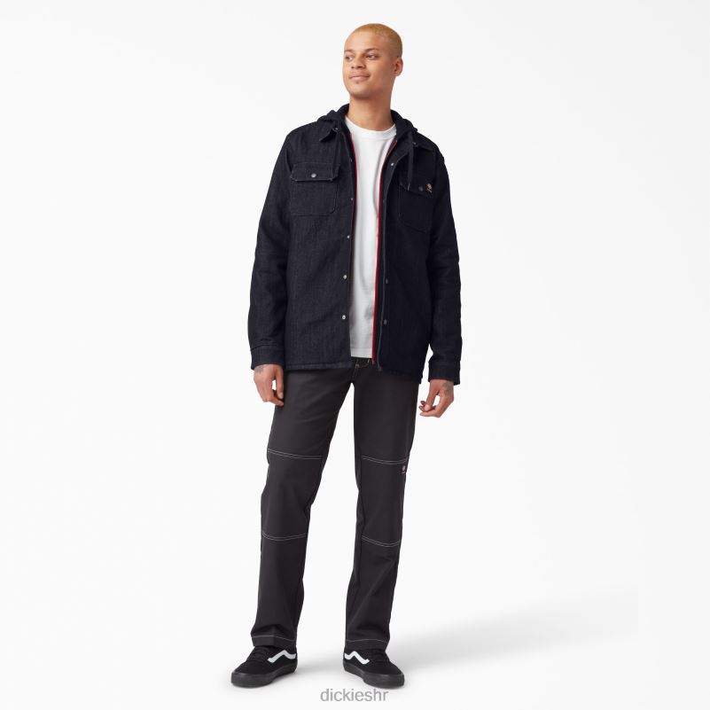 skateboarding traper košulja jakna muškarci Dickies isprano indigo plavo (rnb) 6BPL61197 odjeća