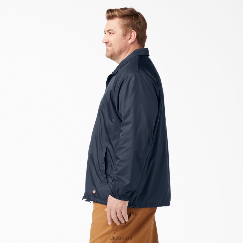 snap front jakna muškarci Dickies tamnoplava (dn) 6BPL61031 odjeća