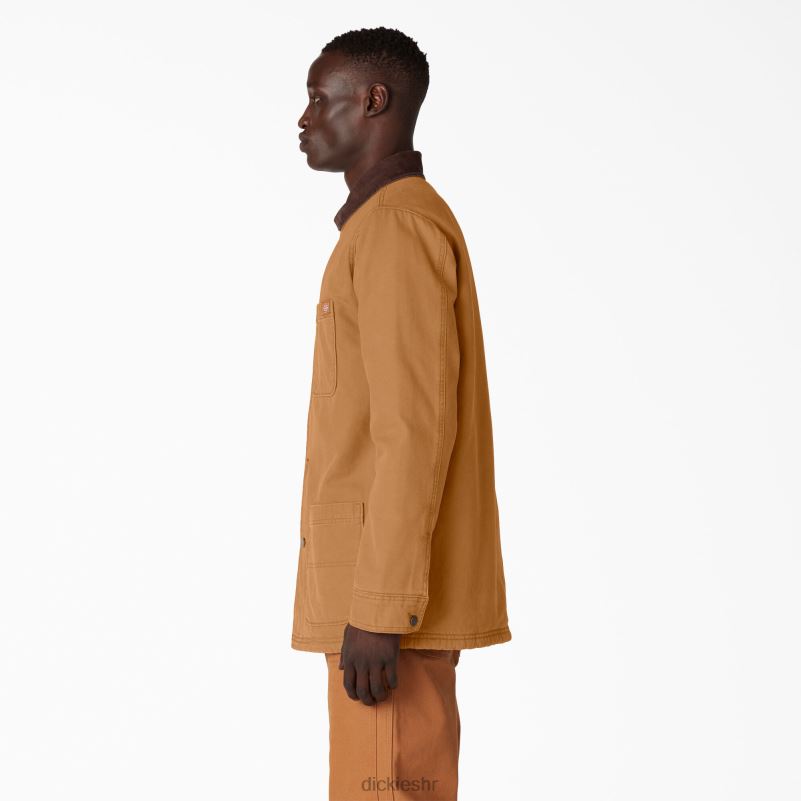 stonewashed duck lined chore kaput muškarci Dickies oprana smeđa patka (sbd) 6BPL61100 odjeća