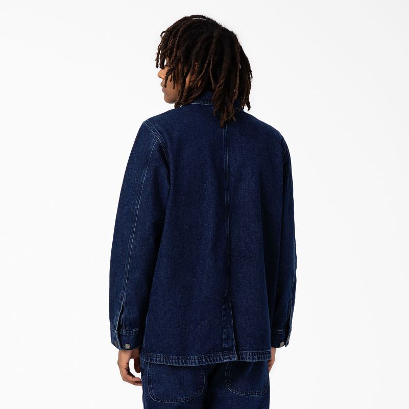 traper kućni kaput muškarci Dickies indigo plava (snb) 6BPL6993 odjeća