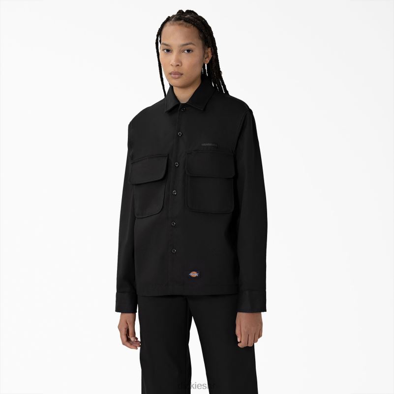 highsnobiety & službena košulja muškarci Dickies crna (bkx) 6BPL6918 odjeća
