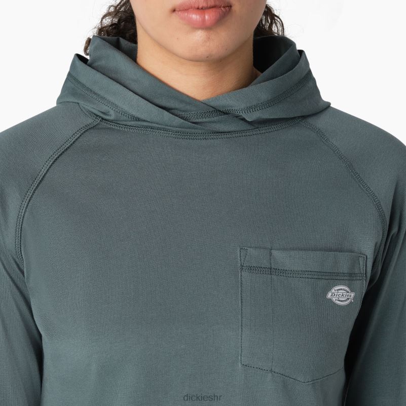 majica za sunčanje performansi hlađenja žene Dickies Lincoln Green (ln) 6BPL61665 odjeća