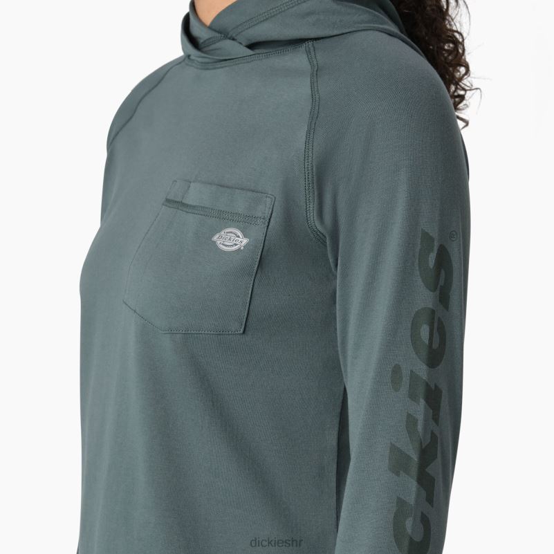 majica za sunčanje performansi hlađenja žene Dickies Lincoln Green (ln) 6BPL61665 odjeća