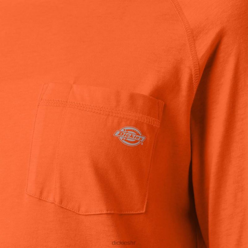 majica za sunčanje performansi hlađenja žene Dickies svijetlo narančasta (bod) 6BPL61659 odjeća