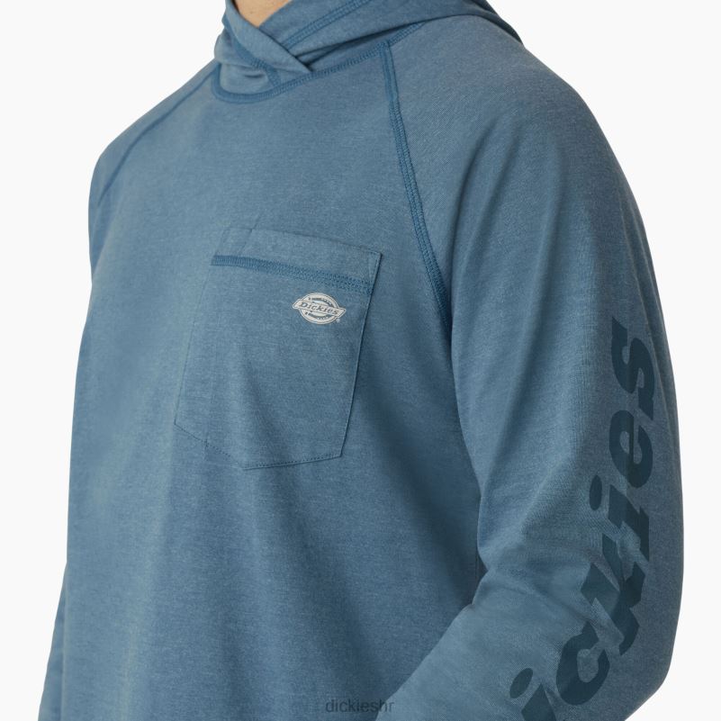 majica za sunčanje performansi hlađenja muškarci Dickies duboko nebo (esd) 6BPL6655 odjeća