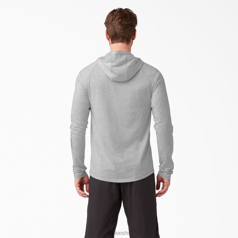 majica za sunčanje performansi hlađenja muškarci Dickies pepeljasto siva (ag) 6BPL6650 odjeća