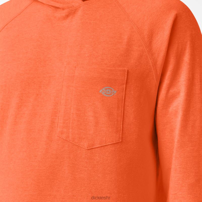 majica za sunčanje performansi hlađenja muškarci Dickies svijetlo narančasta (bod) 6BPL6651 odjeća