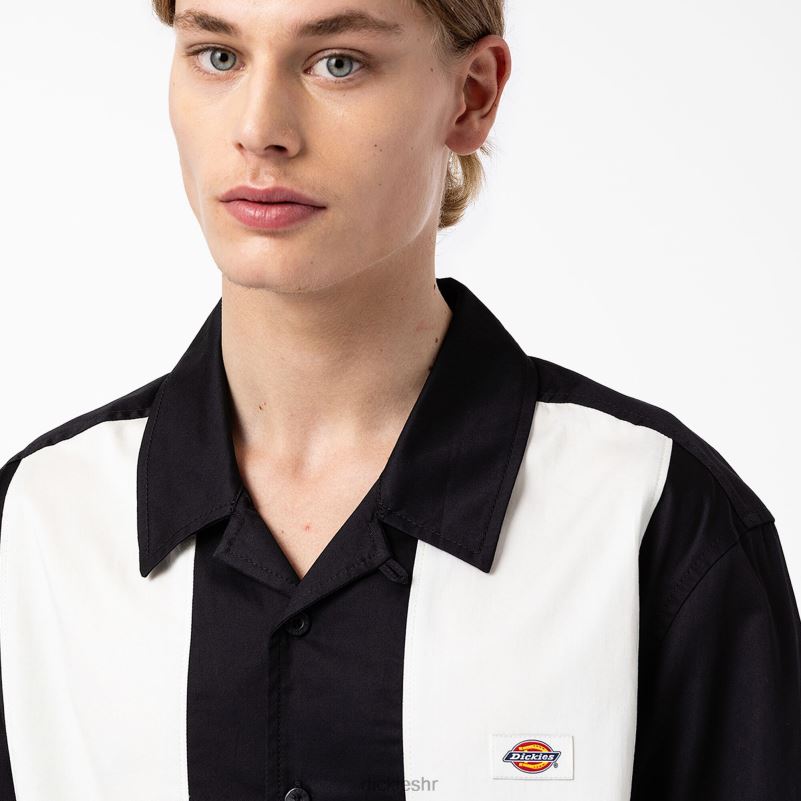 westover majica dugih rukava muškarci Dickies crna (bkx) 6BPL6837 odjeća