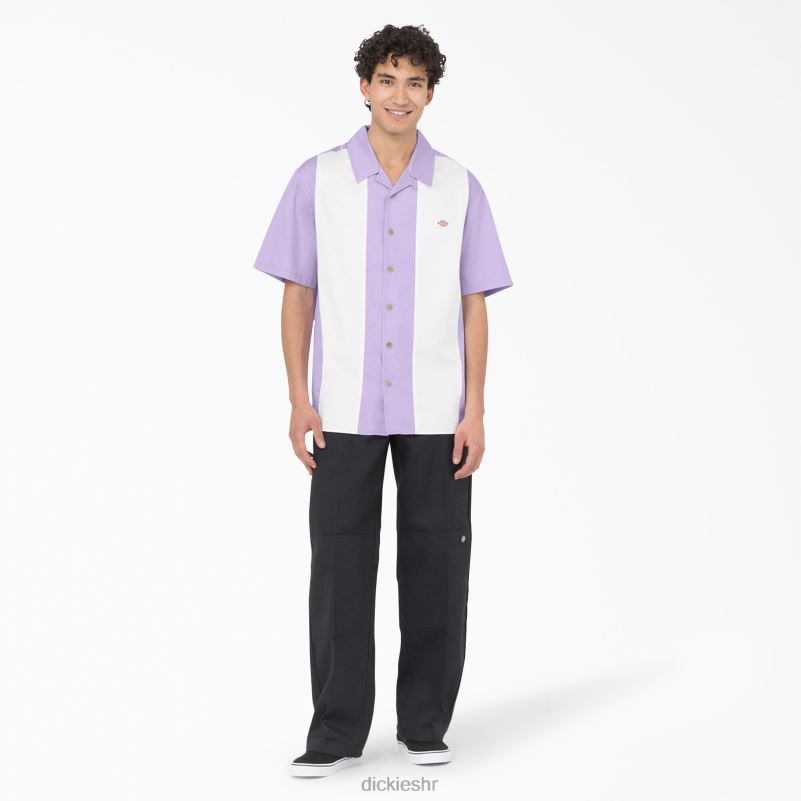 westover majica kratkih rukava muškarci Dickies ljubičasta ruža (ur2) 6BPL6785 odjeća