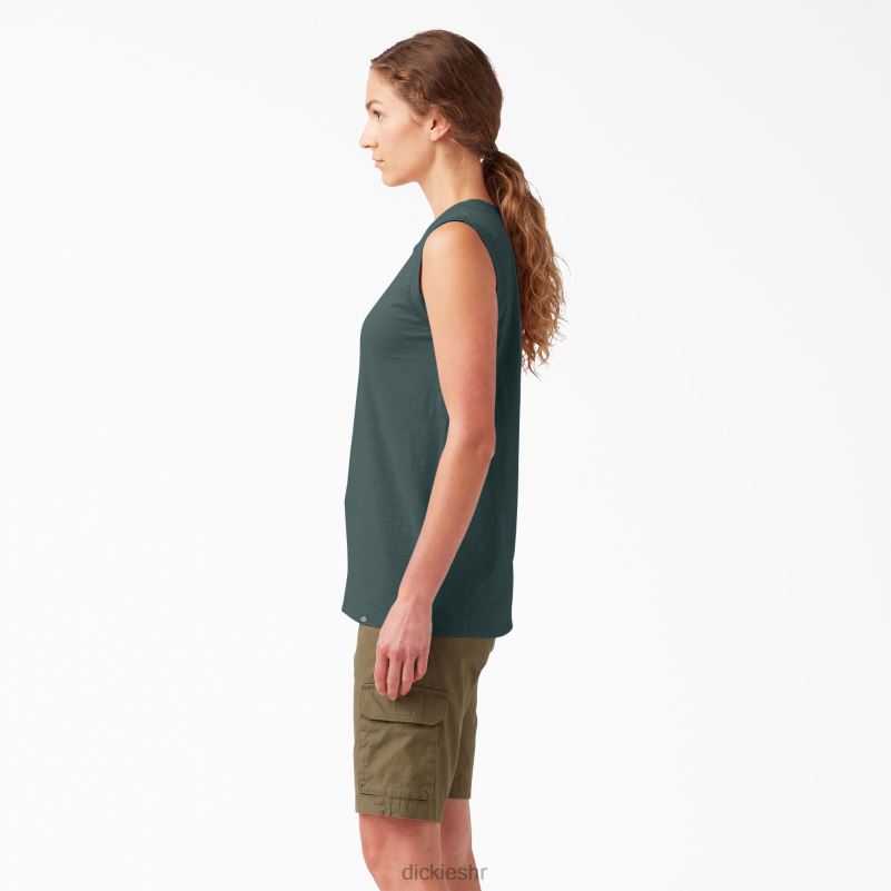 majica bez rukava žene Dickies Lincoln Green (ln) 6BPL62029 odjeća