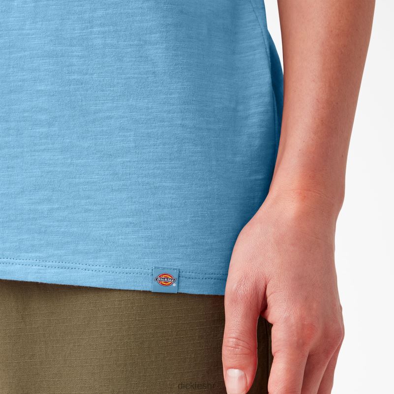 majica bez rukava žene Dickies azurno plava (ab2) 6BPL62024 odjeća