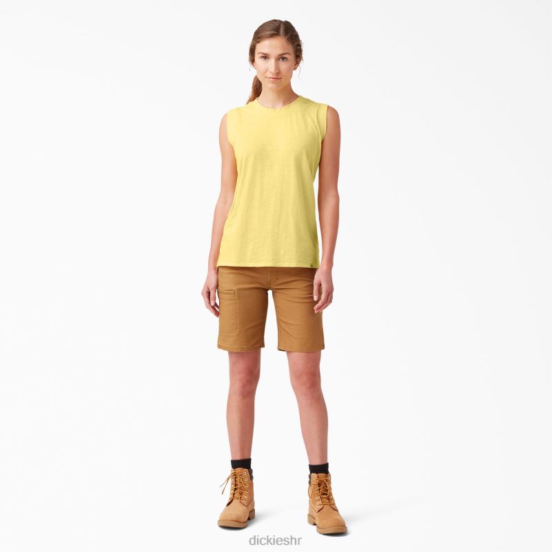 majica bez rukava žene Dickies limunova korica (lz1) 6BPL62030 odjeća