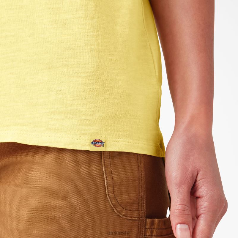 majica bez rukava žene Dickies limunova korica (lz1) 6BPL62030 odjeća