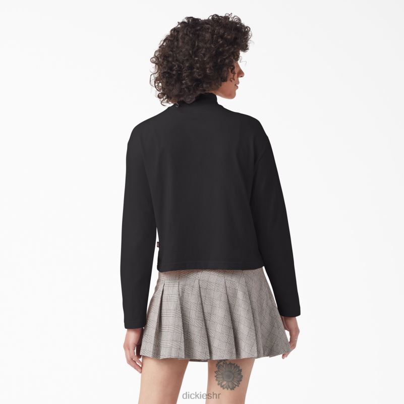 Mapleton majica dugih rukava s visokim ovratnikom žene Dickies crna (kbk) 6BPL61985 odjeća