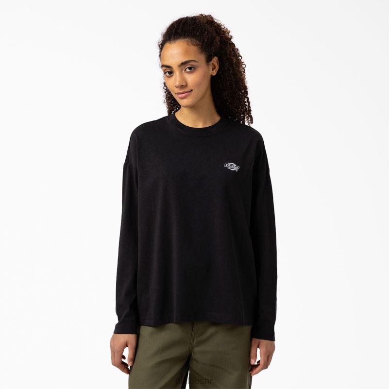 Summerdale majica dugih rukava žene Dickies crna (kbk) 6BPL61990 odjeća