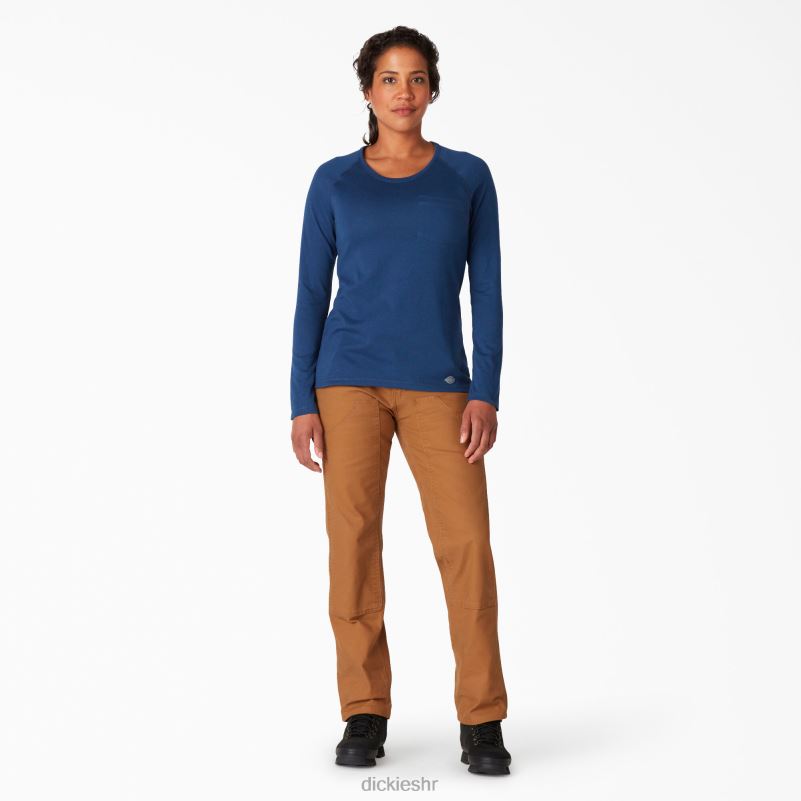 cool majica dugih rukava žene Dickies dinamična mornarica (dy2) 6BPL61631 odjeća