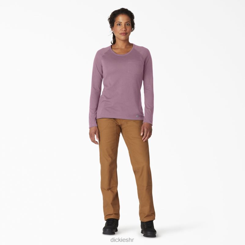 cool majica dugih rukava žene Dickies ljubičasta sjena vrijeska (vsh) 6BPL61638 odjeća