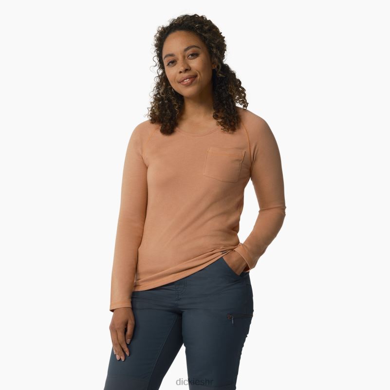 cool majica dugih rukava žene Dickies pluto jednobojni vrijesak (c2k) 6BPL61630 odjeća
