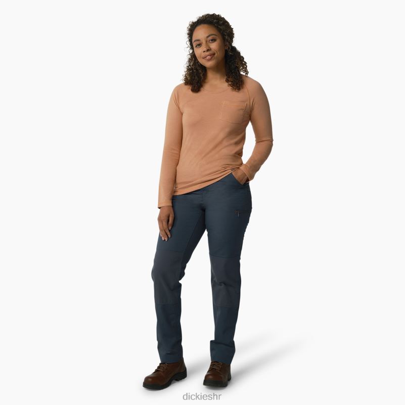 cool majica dugih rukava žene Dickies pluto jednobojni vrijesak (c2k) 6BPL61630 odjeća