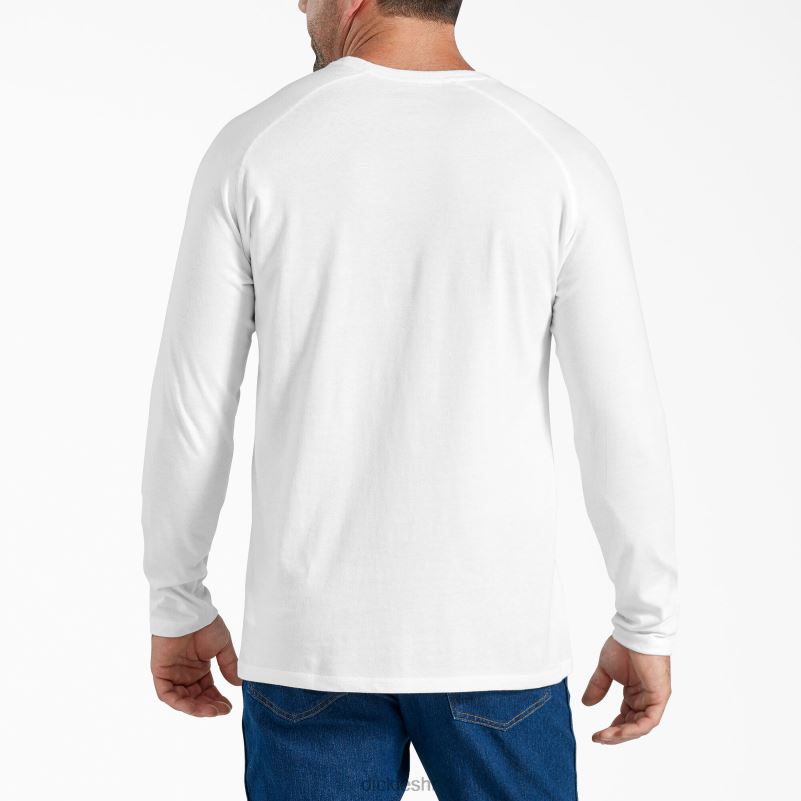 cool majica dugih rukava muškarci Dickies bijelo (wh) 6BPL6622 odjeća