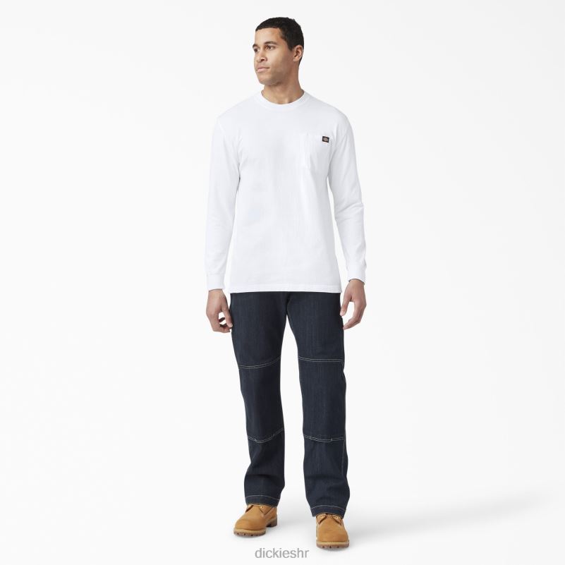 cool majica dugih rukava muškarci Dickies bijelo (wh) 6BPL6622 odjeća