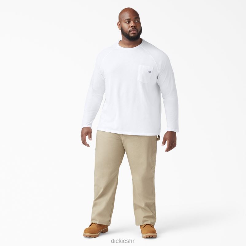 cool majica dugih rukava muškarci Dickies bijelo (wh) 6BPL6622 odjeća