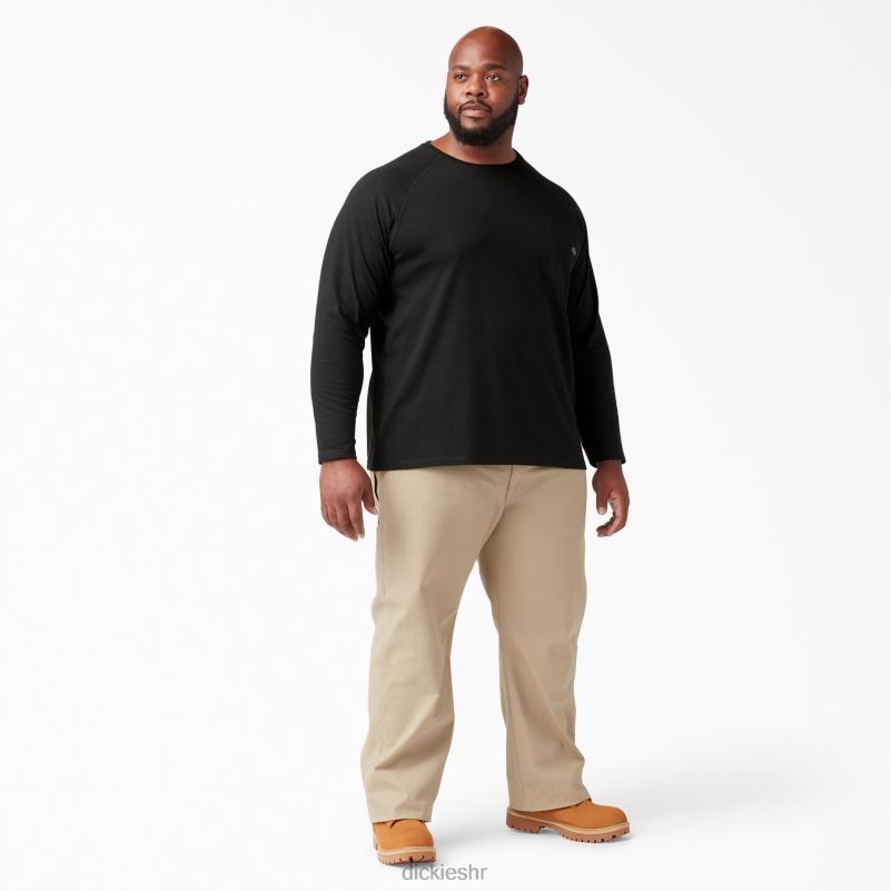 cool majica dugih rukava muškarci Dickies crna (bk) 6BPL6614 odjeća