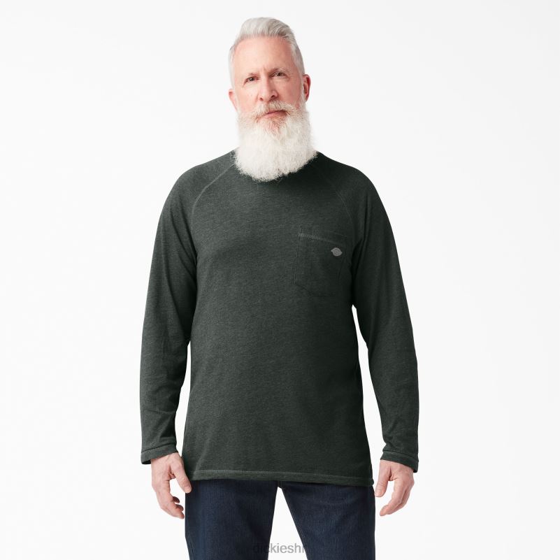 cool majica dugih rukava muškarci Dickies lovac zeleni vrijesak (hnh) 6BPL6620 odjeća