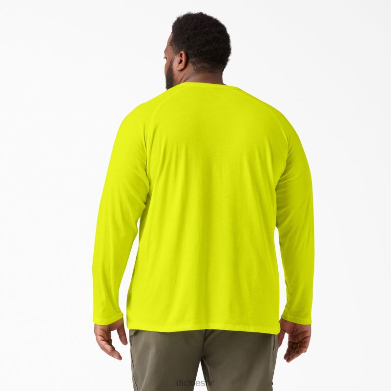 cool majica dugih rukava muškarci Dickies svijetlo žuta (bwd) 6BPL6616 odjeća