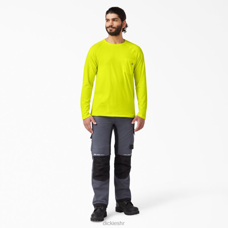 cool majica dugih rukava muškarci Dickies svijetlo žuta (bwd) 6BPL6616 odjeća