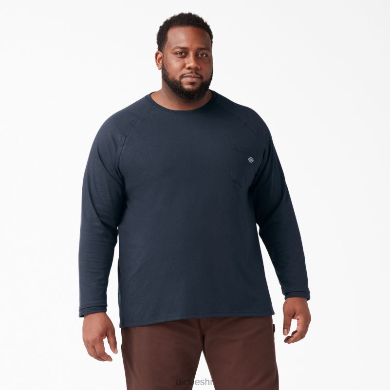 cool majica dugih rukava muškarci Dickies tamnoplava (dn) 6BPL6618 odjeća