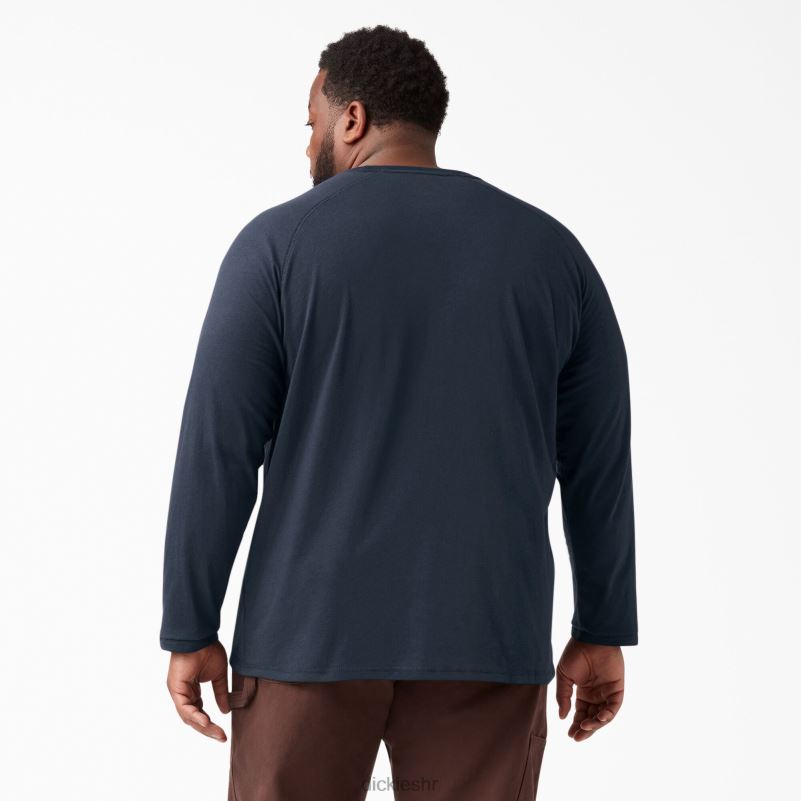 cool majica dugih rukava muškarci Dickies tamnoplava (dn) 6BPL6618 odjeća
