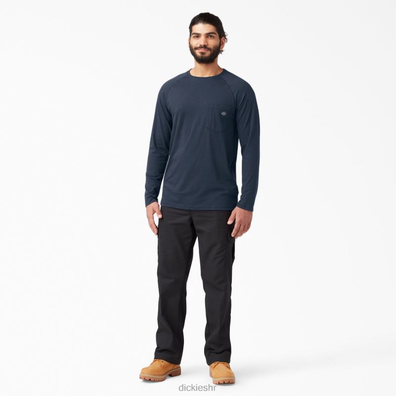 cool majica dugih rukava muškarci Dickies tamnoplava (dn) 6BPL6618 odjeća