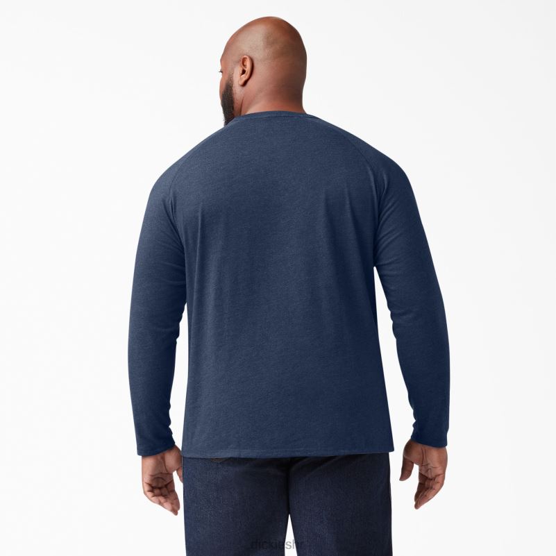 cool majica dugih rukava muškarci Dickies tamnoplavi vrijesak (dnh) 6BPL6619 odjeća