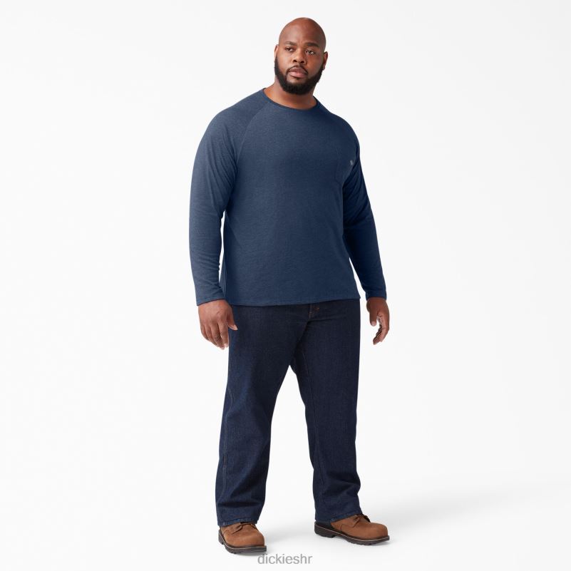 cool majica dugih rukava muškarci Dickies tamnoplavi vrijesak (dnh) 6BPL6619 odjeća