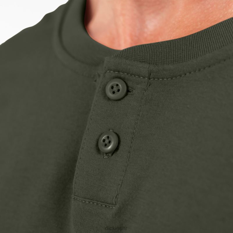henley majica dugih rukava muškarci Dickies maslinasto zelena (og) 6BPL6809 odjeća