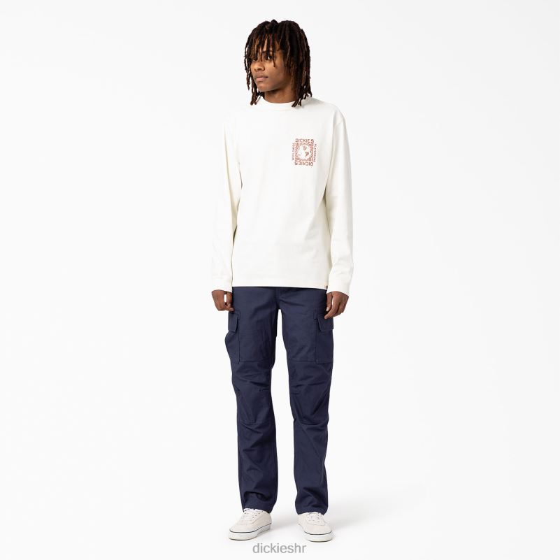 marbury majica dugih rukava muškarci Dickies bijelo (wh) 6BPL6921 odjeća