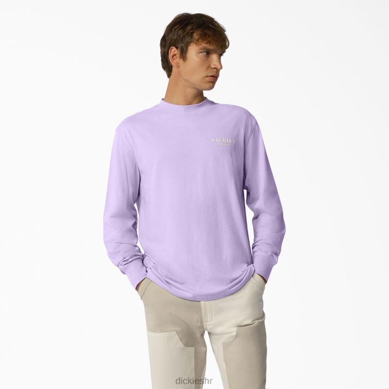 oatfield majica dugih rukava muškarci Dickies ljubičasta ruža (ur2) 6BPL6806 odjeća