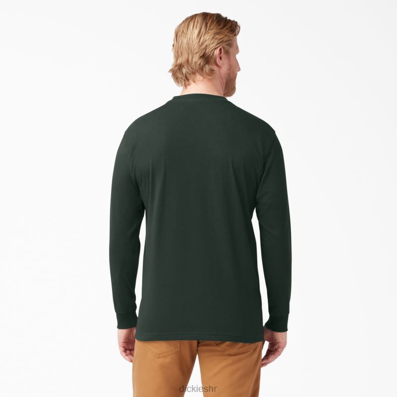 teškaška majica dugih rukava muškarci Dickies lovačko zeleno (gh) 6BPL6609 odjeća