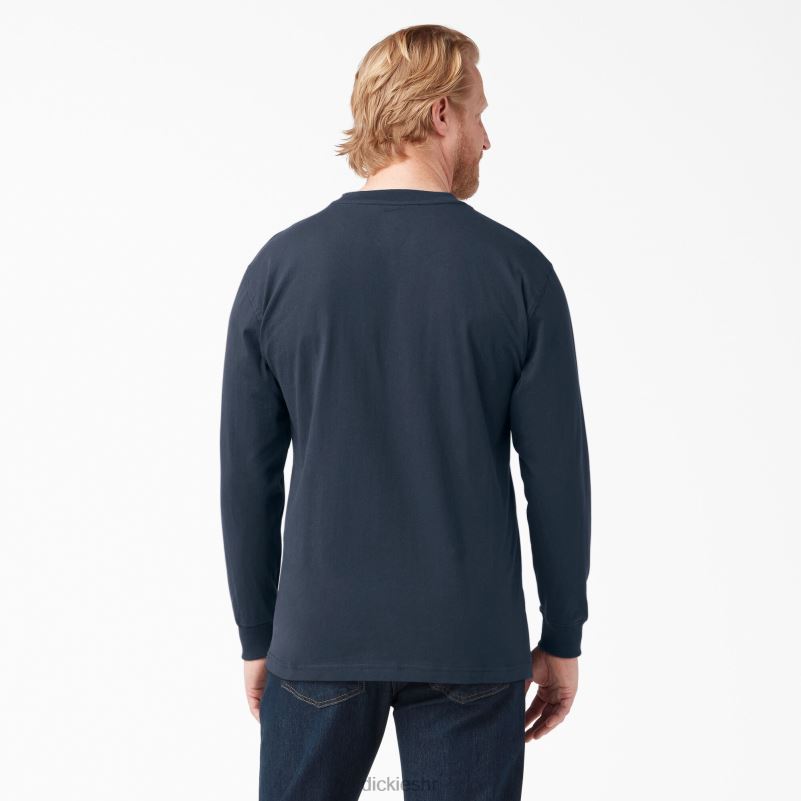 teškaška majica dugih rukava muškarci Dickies tamnoplava (dn) 6BPL6605 odjeća